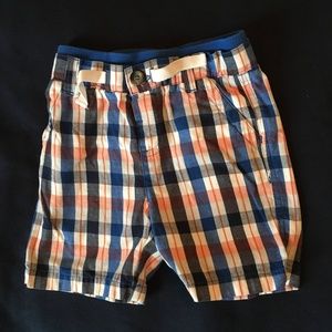 Plaid Striped Shorts